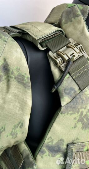 Бронежилет с кевларом С2 Защитник Макс Мох