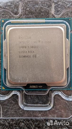 Процессор CPU Intel Core i5 3550 Socket LGA1155