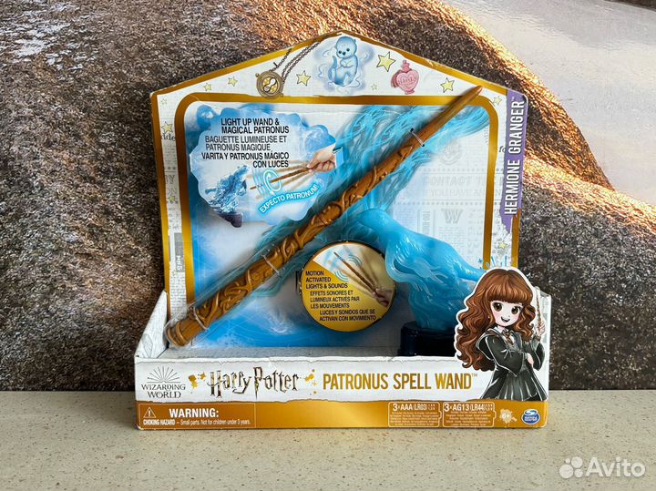 Новая палочка Гермионы + фигурка патронуса