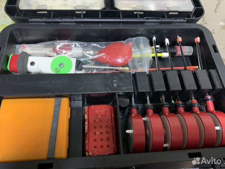 Рыболовный ящик в сборе