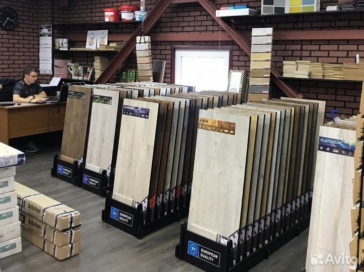 Ламинат / Кварцвиниловая плитка / Паркет