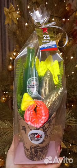 Подарок на 23 февраля из мыла ручной работы