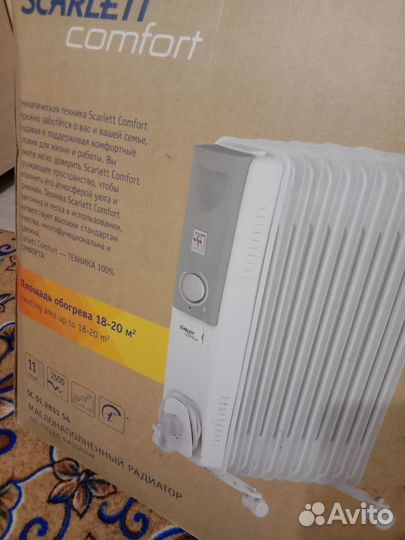 Масляный обогреватель Scarlett