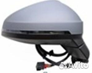 Зеркало правое audi A4 2015 электр, С подогрев, ук