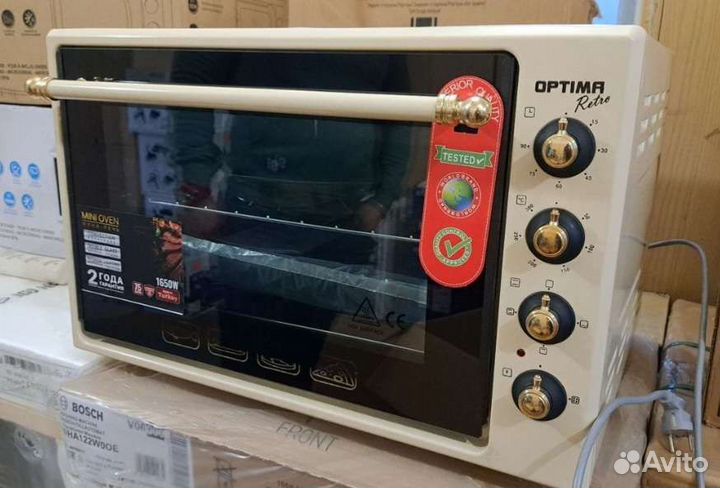 Электрическая мини печь 75 литров