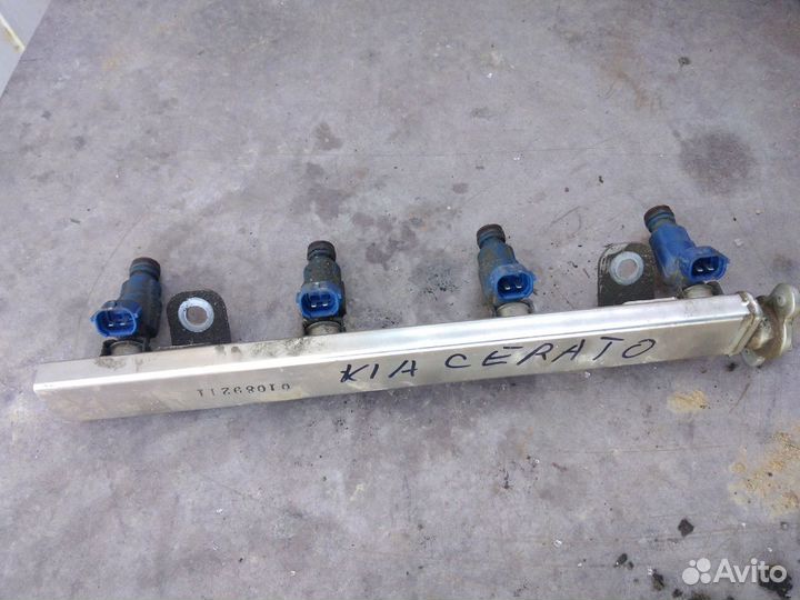 Киа церато 2 форсунки с рампой