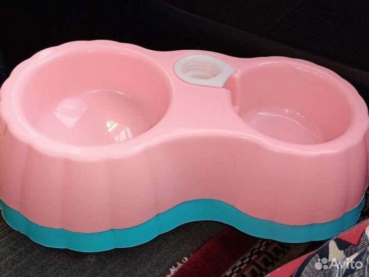 Корм, шлейки чашки, лотки, пуходерка