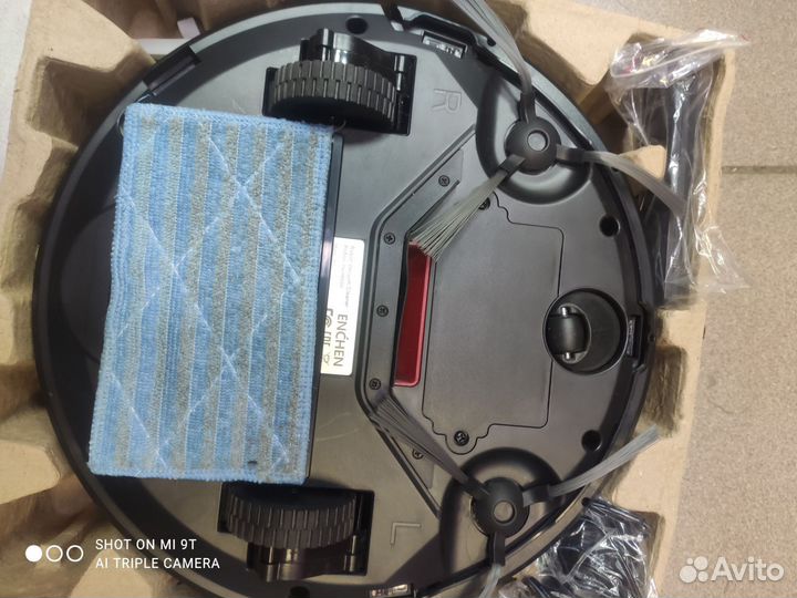 Робот пылесос 2в1