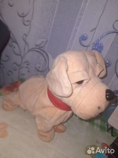 Игрушка собачка со звуком