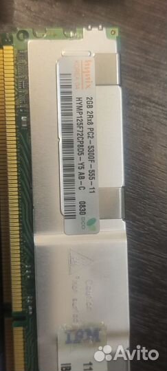 DDR 2 и 3 ecc(серверная)