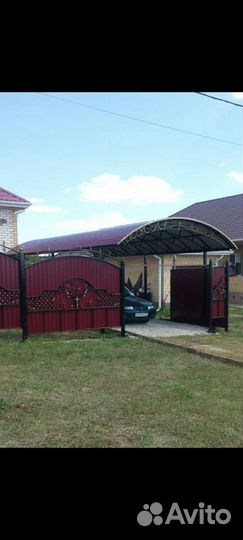Навес для авто. Козырёк на крыльцо или террасу