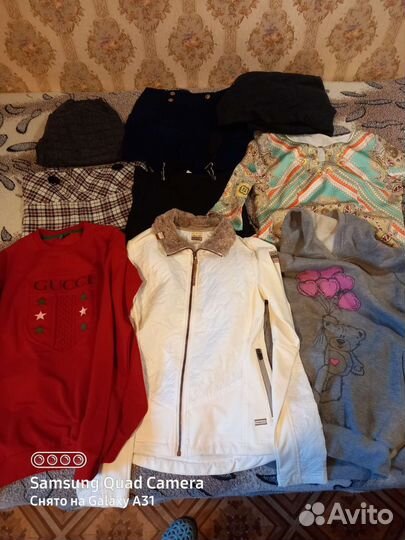 Вещи пакетом на девочку 164