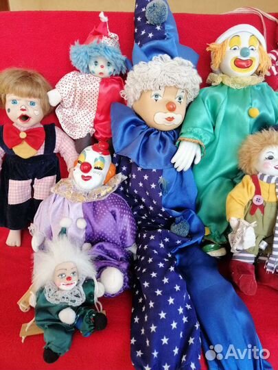 Клоуны фарфоровые из Германии