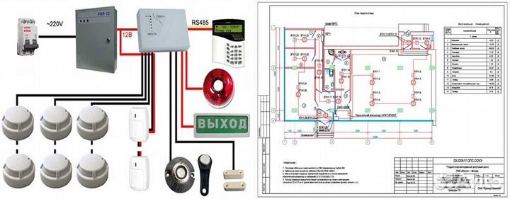 Монтаж и обслуживание пожарной сигнализации