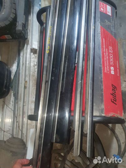 Mercedes w220 long молдинг двери с хром