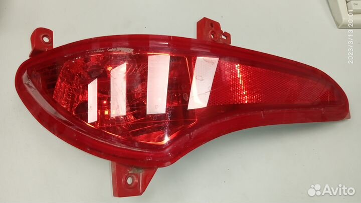 Фонарь противотуманный Hyundai Solaris