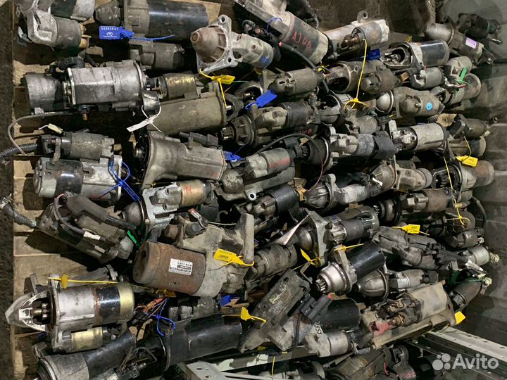 Стартер kia hyundai 1.4, 1.6 бензин 8 зубьев