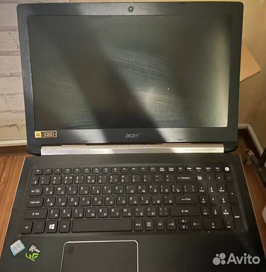 Игровой ноутбук Acer Aspire 7 A715-71G-52MF