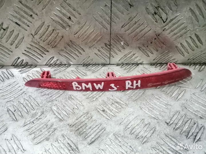 Отражатель заднего бампера BMW 5 G30