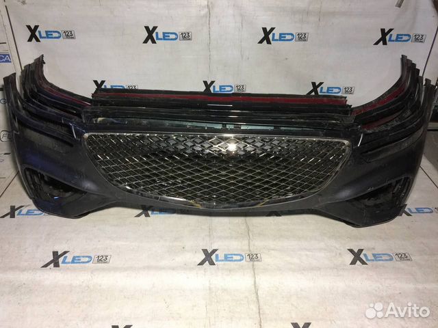 Передний бампер Hyundai Genesis GV70 в сборе