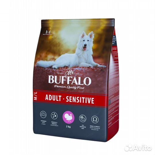 Сухой корм MR. buffalo sensitive С ягнёнком