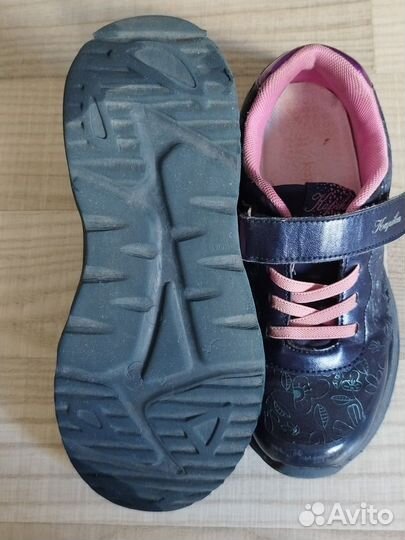 Полуботинки школьные 34