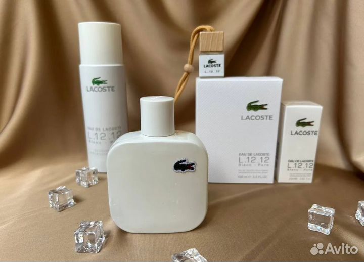 Духи (Весь набор ) Eau de Lacoste L.12.12. White