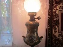 Лампа настольная, антикварная. Италия. Светильник