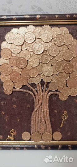 Денежное дерево- магнит для денег