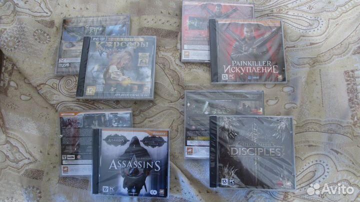 Новые диски cd dvd box Игры запечатанные PC new
