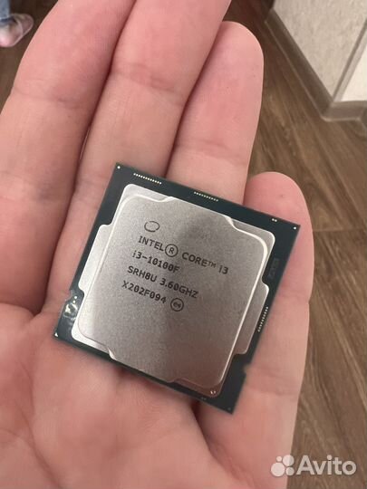 Процессор intel core i3 10100f