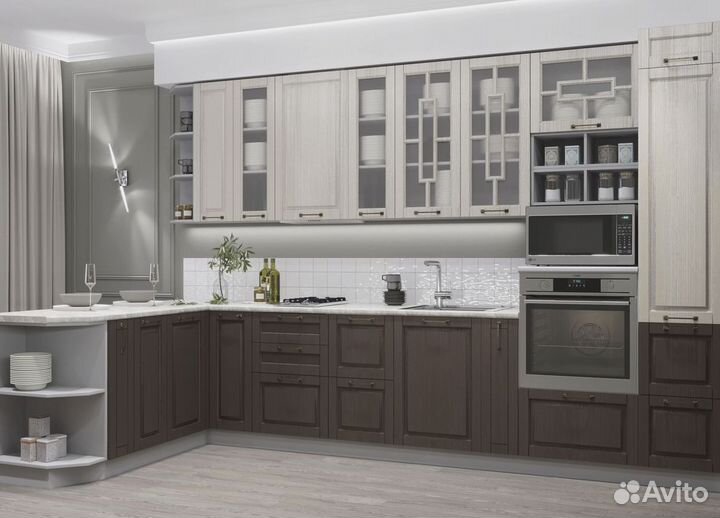 Кухонный гарнитур угловой