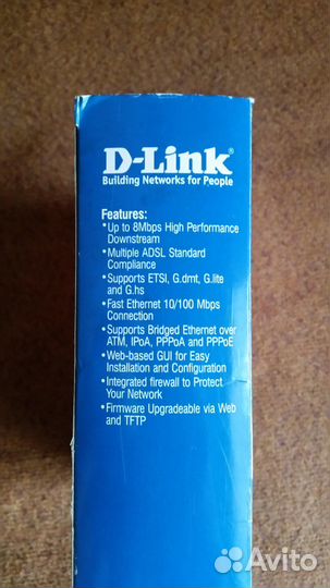 Маршрутизатор D-Link DSL-500T