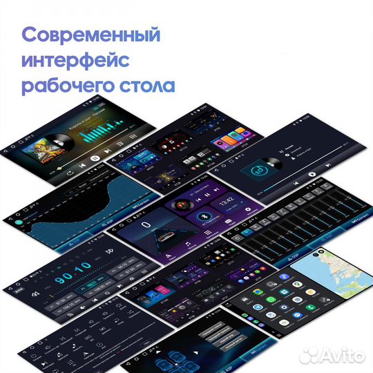 Магнитола газ Газель Бизнес 2010 - 2022 / LC1351ON