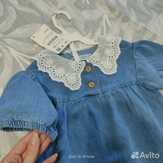 Платье для девочки zara 104