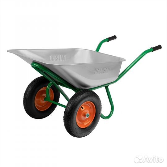 Тачка садово- строительная, 2-х колесная, усиленна