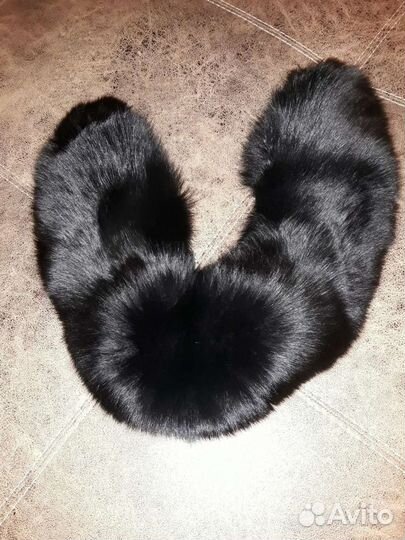 Воротник из натурального меха