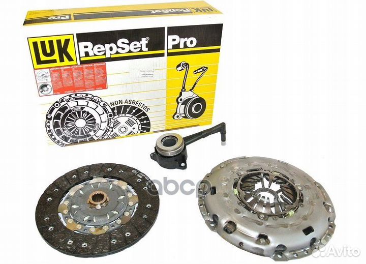 Компл.сцепления opel astra H 1,6 2004-2010 621