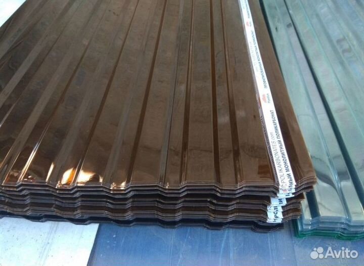 Поликарбонат мп20 монолитный, антиград