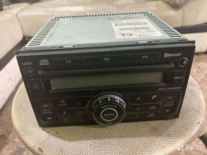 Штатная магнитола nissan tiida c11