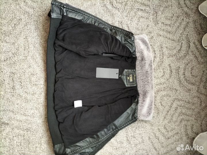 Кожаная куртка детская