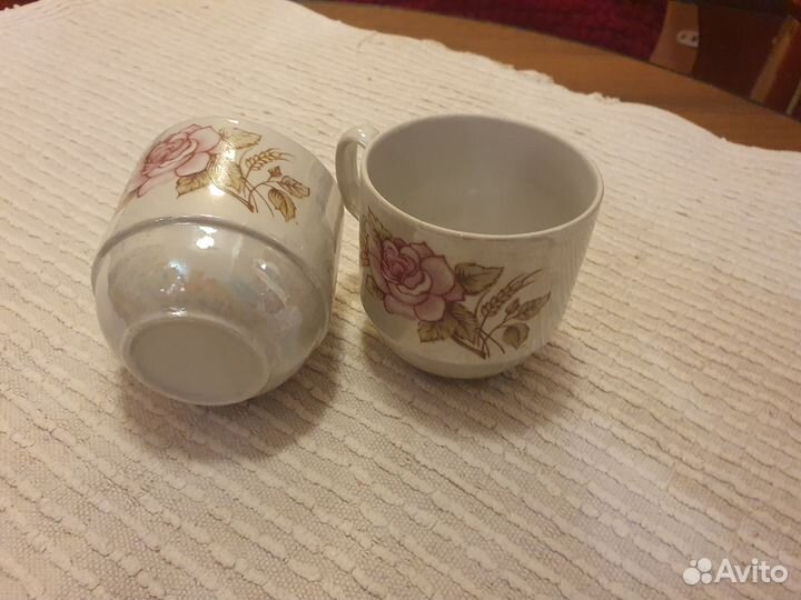 Кружечки фарфор