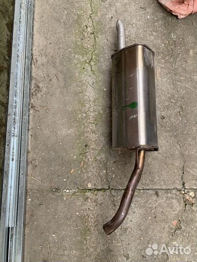 Глушитель nissan tiida c 11. HR 15