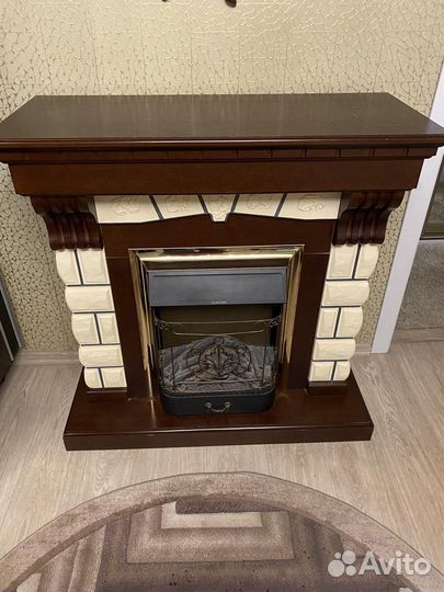 Камин электрический с порталом бу