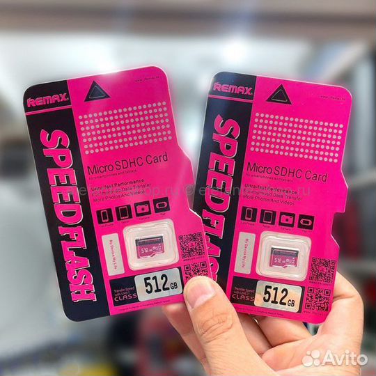 Карта памяти remax microsdhc 512 Гб