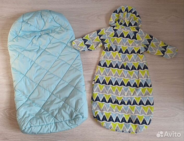 Конверт в коляску 62-68см 2шт