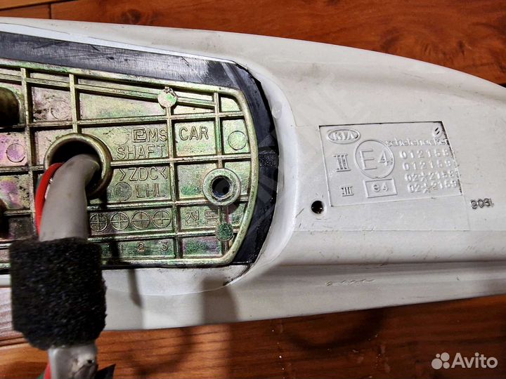 Зеркало левое Kia optima / Fiat 500