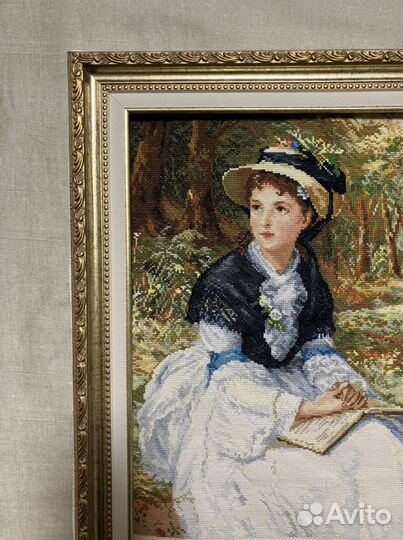 9 вышитых крестиком картин