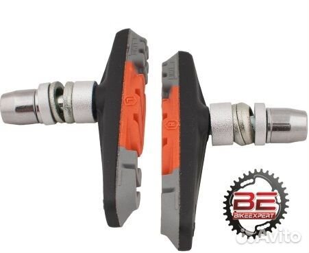 Колодки ободные Ashima, 72мм, двухкомпонентные