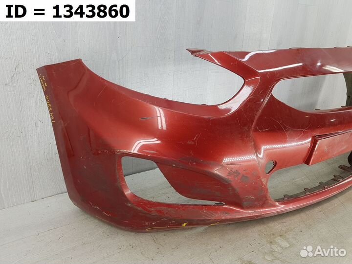 Бампер передний Hyundai Solaris